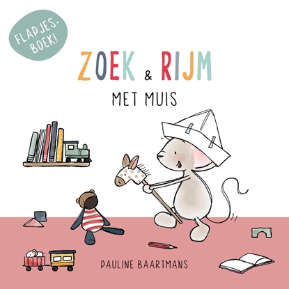 Afbeeldingen van Thuis bij Muis Zoek en rijm met Muis