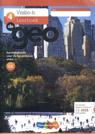 Afbeelding van De Geo 4 vmbo-b Leerboek