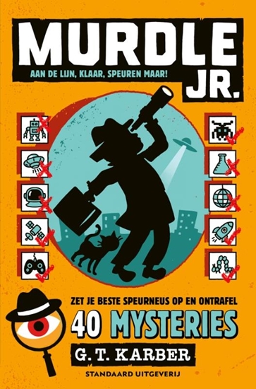 Afbeelding van Murdle Jr Murdle Jr Puzzelboek 2: Aan de lijn, klaar, speuren maar!