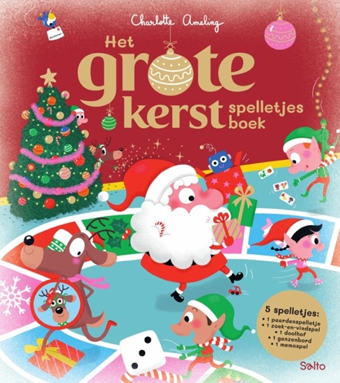 Afbeelding van Het grote kerstspelletjesboek