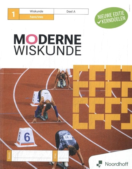 Afbeelding van Moderne Wiskunde havo/vwo deel A