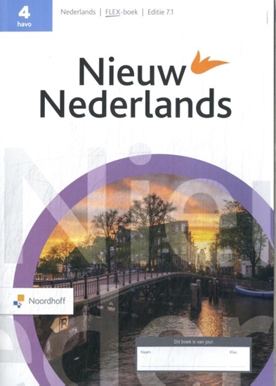 Afbeelding van Nieuw Nederlands 4 havo Flex boek