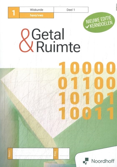 Afbeelding van Getal & Ruimte havo/vwo deel 1 Leerboek 1