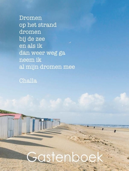 Afbeelding van Gastenboek Strand