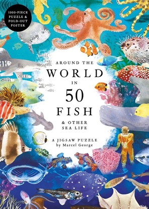 Afbeeldingen van Around the World in 50 Fish & Other Sea Life