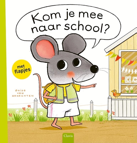 Afbeelding van Muisje Kom je mee naar school?