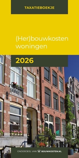 Afbeelding van Taxatieboekje (Her)bouwkosten woningen 2026