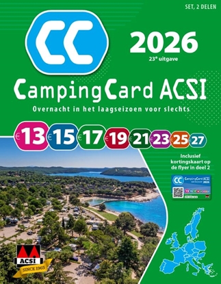 Afbeeldingen van ACSI Campinggids CampingCard ACSI 2026