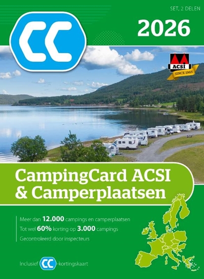Afbeelding van ACSI Campinggids CampingCard ACSI & Camperplaatsen 2026 (set)
