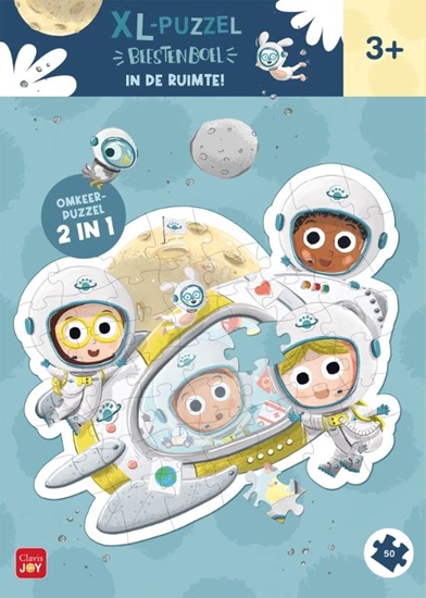 Afbeelding van Puzzelen met Beestenboel. In de ruimte!