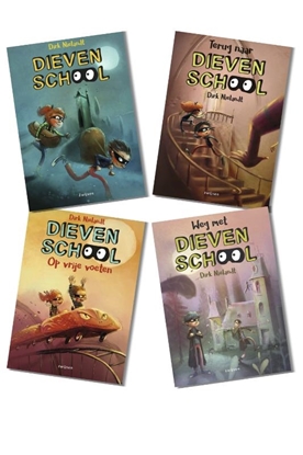Afbeeldingen van Dievenschool Pakket Dievenschool (4 titels)