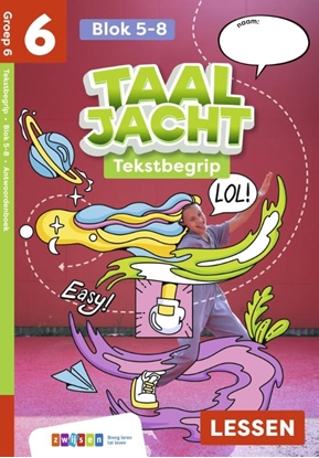 Afbeeldingen van Taaljacht Groep 6 blok 5-8 tekstbegrip antwoordenboek