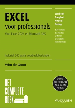 Afbeeldingen van Het complete boek Het Complete Boek Excel voor professionals