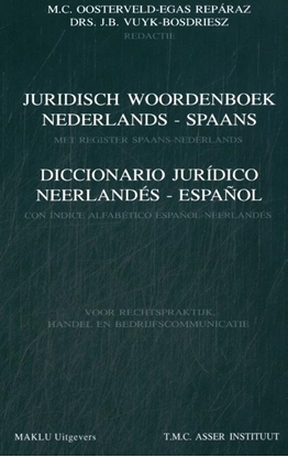 Afbeeldingen van Juridisch woordenboek Nederlands-Spaans/Diccionario juridico Neerlandés-Espanol