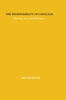 Afbeelding van The Indefinability of Language
