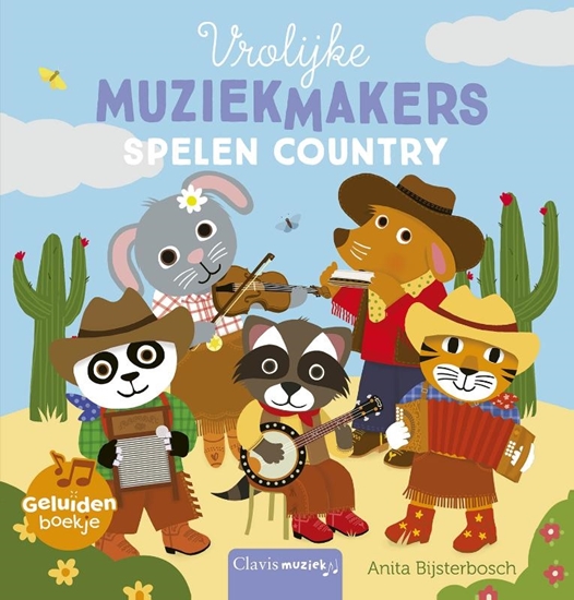 Afbeelding van Vrolijke muziekmakers spelen country