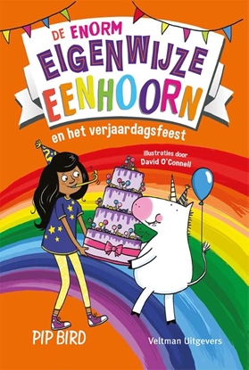 Afbeeldingen van De enorm eigenwijze eenhoorn en het verjaardagsfeest