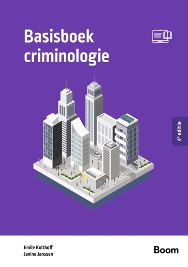 Afbeelding van Boom studieboeken criminologie & veiligheid Basisboek criminologie