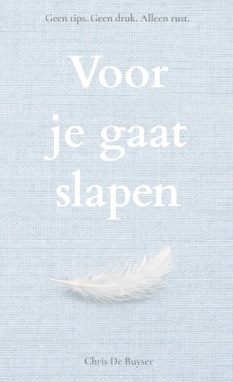 Afbeelding van Voor je gaat slapen