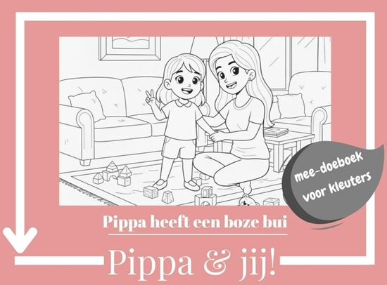 Afbeelding van Pippa heeft een boze bui