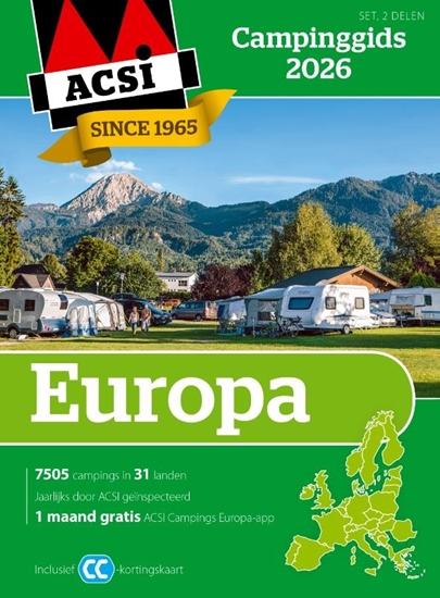 Afbeelding van ACSI Campinggids ACSI Campinggids Europa 2026