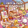 Afbeelding van Cozy & cute kleurboek Belly Bean Co. Cozy & cute in het atelier