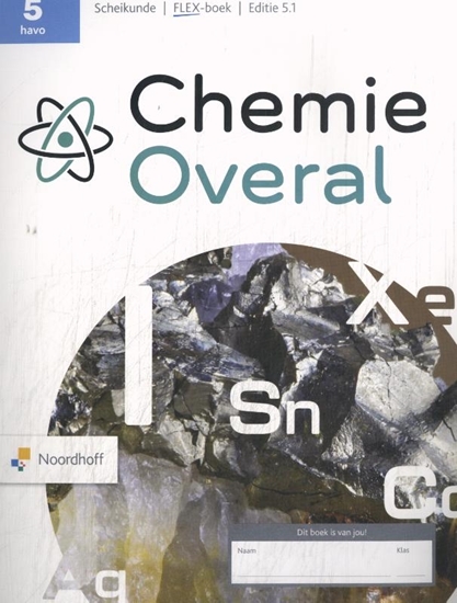 Afbeelding van Chemie Overal havo 5 FLEX boek