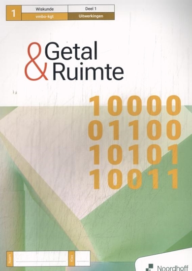 Afbeelding van Getal & Ruimte 1 vmbo-kgt deel 1 Uitwerkingen