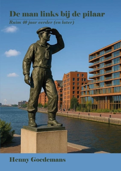 Afbeelding van De man links bij de pilaar