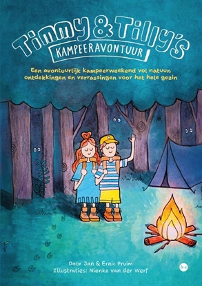 Afbeeldingen van Timmy en Tilly's kampeeravontuur