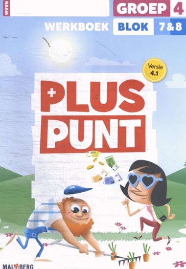 Afbeelding van Pluspunt 4.1 blok 7 + 8 groep 4 werkboek