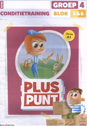 Afbeeldingen van Pluspunt 4.1 blok 5 + 6 groep 4 conditietrainer