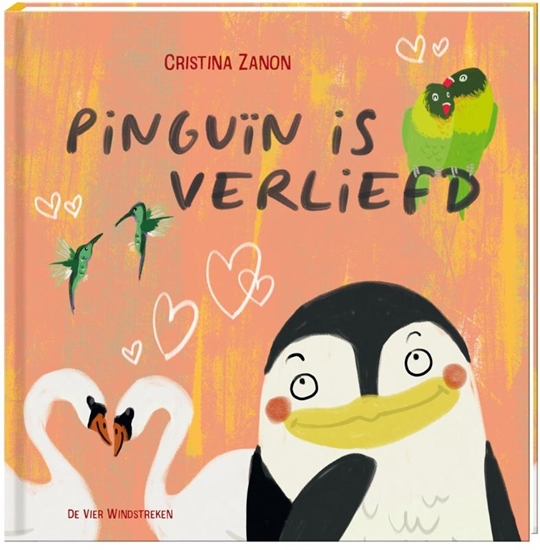 Afbeelding van Pinguïn is verliefd