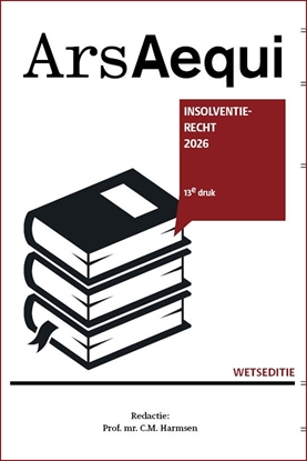 Afbeeldingen van Ars Aequi Wetseditie Insolventierecht 2026