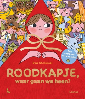 Afbeeldingen van Roodkapje, waar gaan we heen?