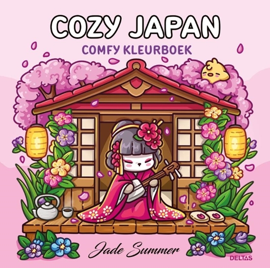 Afbeelding van Cozy Japan - Comfy kleurboek Jade Summer
