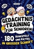 Afbeelding van Gedächtnistraining für Senioren - Denkspiele und Rätsel in großer Schrift