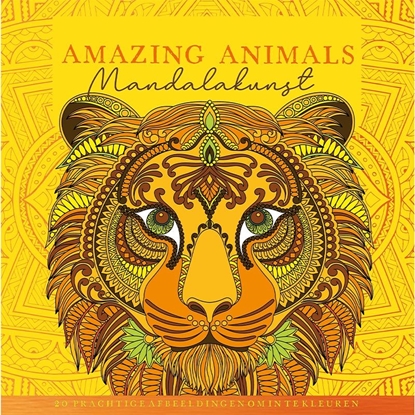 Afbeeldingen van Amazing animals - mandalakunst