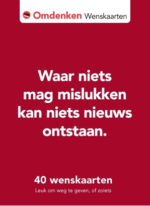 Afbeeldingen van 40 Omdenken wenskaarten