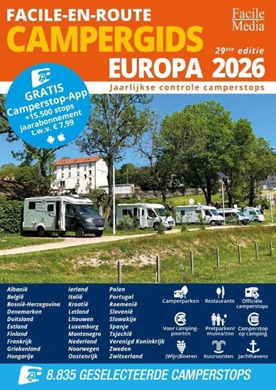 Afbeelding van Facile-en-Route Facile-en-Route Campergids Europa 2026