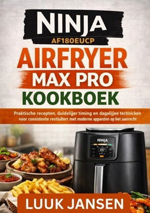 Afbeeldingen van NINJA AF180EUCP AIRFRYER MAX PRO KOOKBOEK