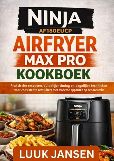 Afbeelding van NINJA AF180EUCP AIRFRYER MAX PRO KOOKBOEK