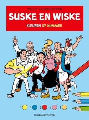 Afbeeldingen van Suske en Wiske Kleuren op nummer