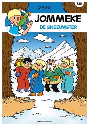 Afbeeldingen van Jommeke strip De sneeuwster