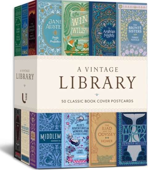 Afbeelding van Classics Gift A Vintage Library: 50 Classic Book Cover Postcards