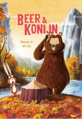 Afbeeldingen van Beer & Konijn Monster in het bos