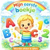 Afbeelding van Peuterboekje, Leren lezen. woorden alfabet & cijfers.