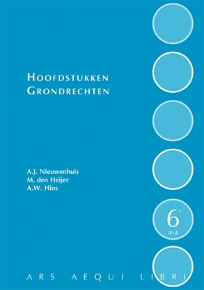 Afbeeldingen van Ars Aequi Handboeken Hoofdstukken grondrechten