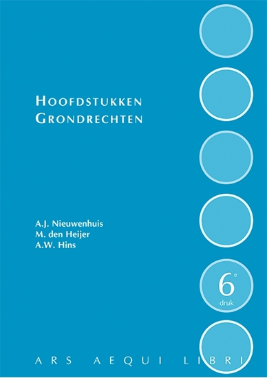 Afbeelding van Ars Aequi Handboeken Hoofdstukken grondrechten