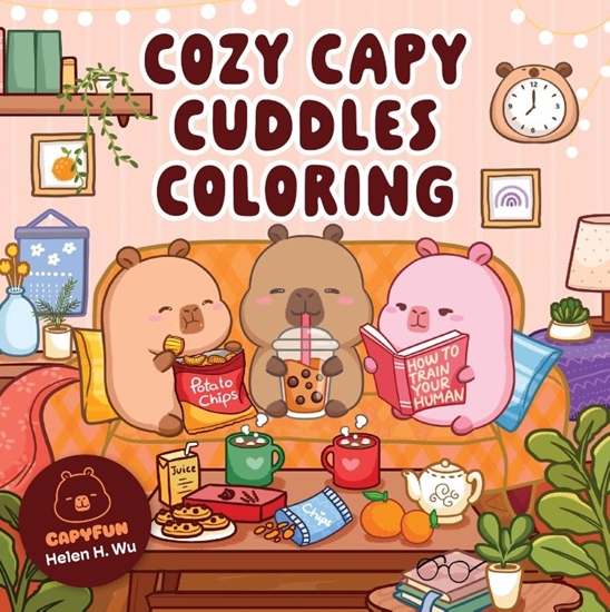 Afbeelding van Cozy Capy Coloring Cozy Capy Cuddles Coloring